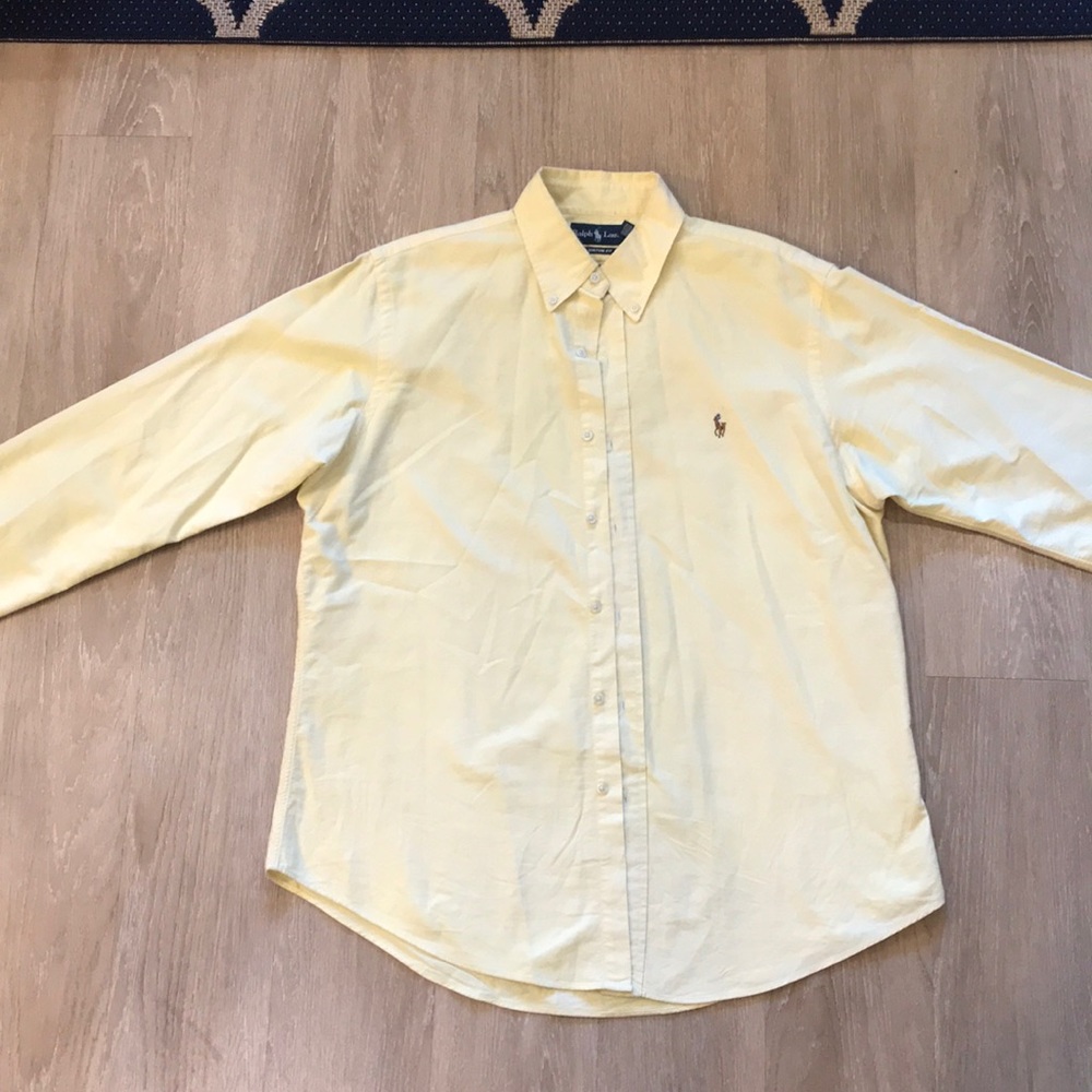Yellow Ralph Lauren Oxford